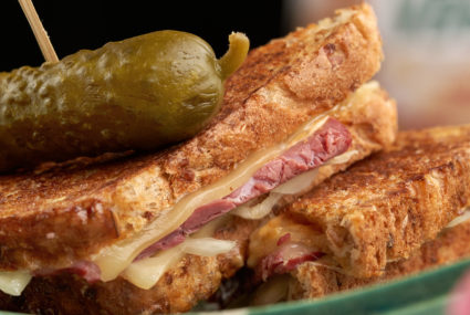 Reuben toasted sandwich